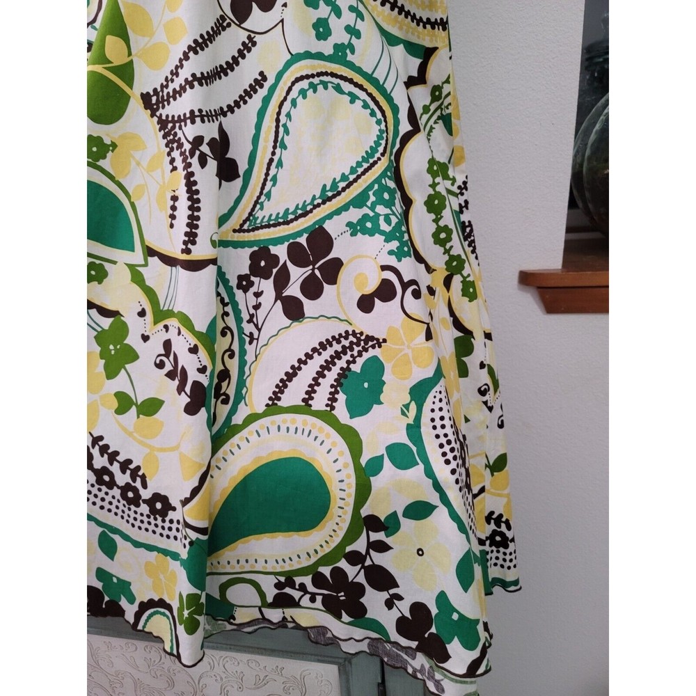 Speechless Floral Paisley Halter Tie Back with Zipper Flare Dress Junior Size 13 - Picture 5 of 15